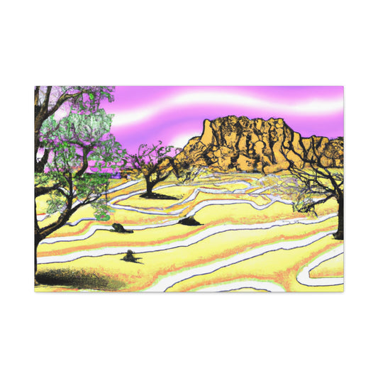 Desertgem Landscape - Canvas