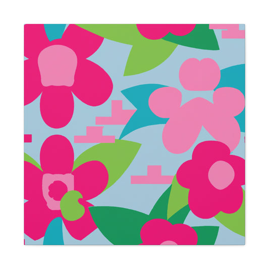 A Flower Fortune - Floral Canvas