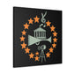 The Groovy Tunesters - Retro Music and Film Canvas