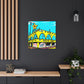 Sock-Hop-A-Round. - Pop Art Canvas