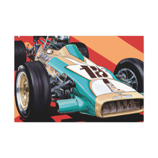 The Road Burner - Automobile - Canvas
