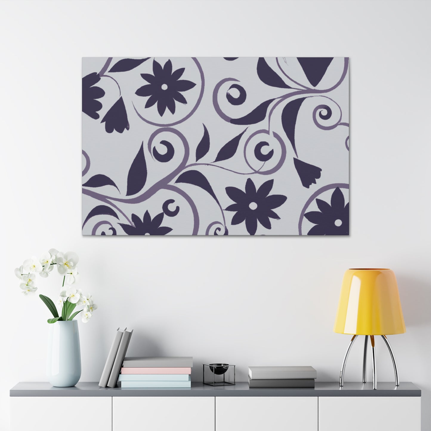 Roselle - Floral - Canvas
