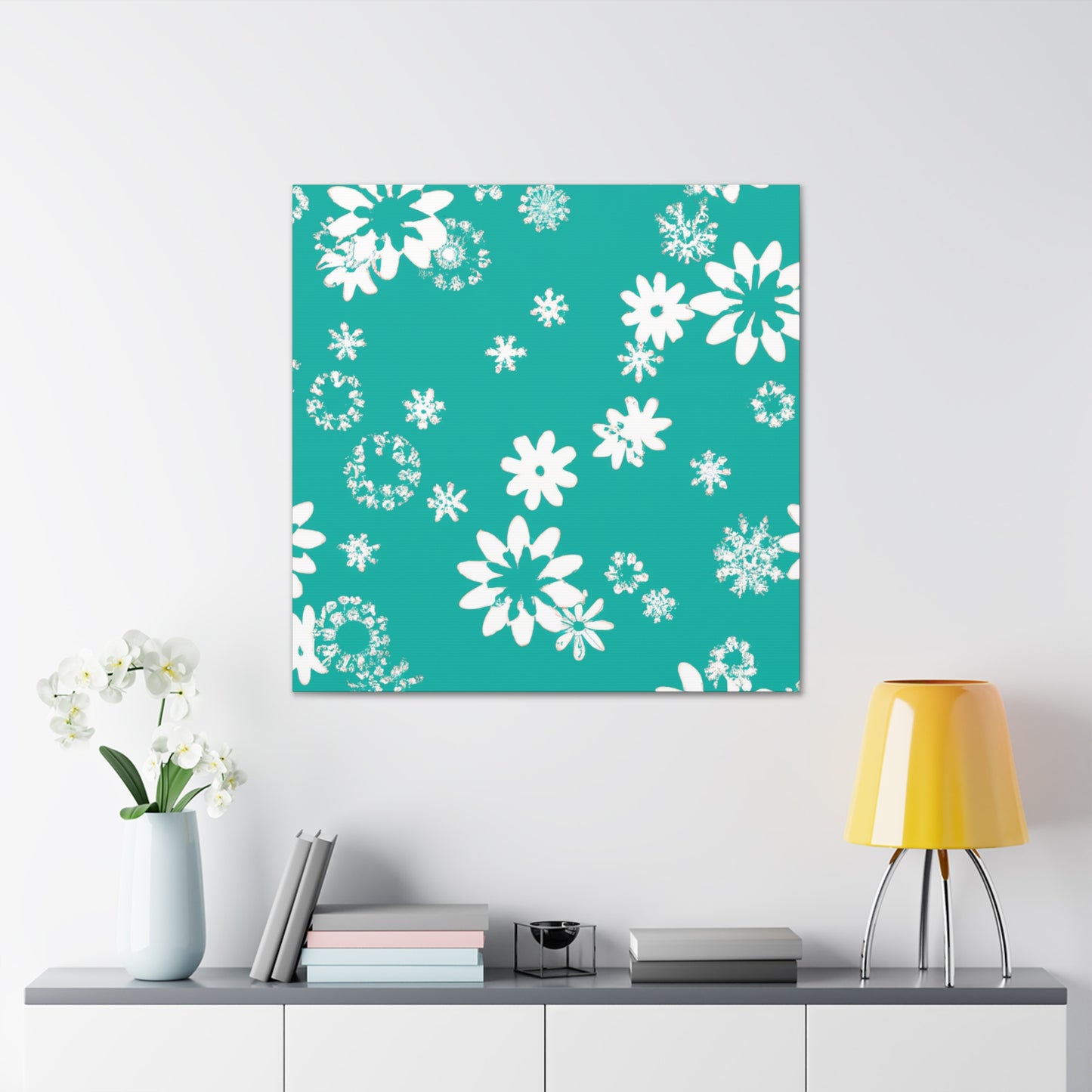 Rising Tempest- Floral - Canvas