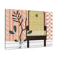 Splendid Pronged Cat - Midcentury Canvas