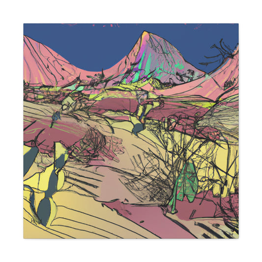 Scorching Sands Landscape - Canvas - Desert