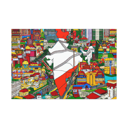 Golden Triangle - Destination India - Canvas