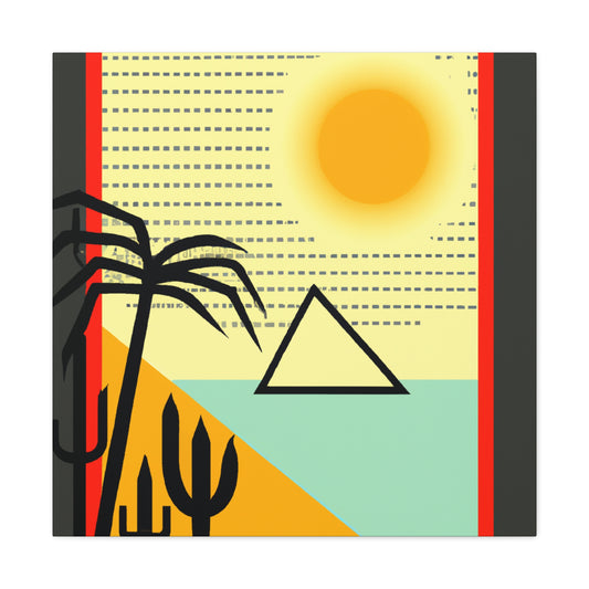 Sunny Day - Midcentury Canvas
