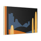 Minty Joyride - Midcentury - Canvas