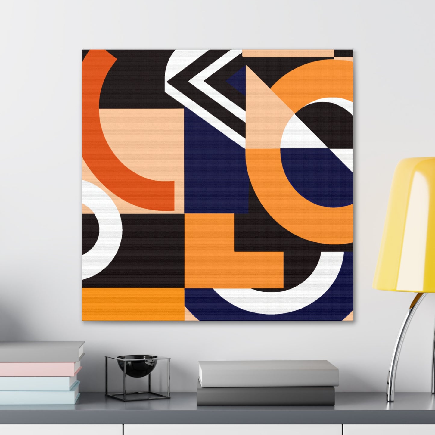 Teardrop Skywalk - Midcentury - Canvas