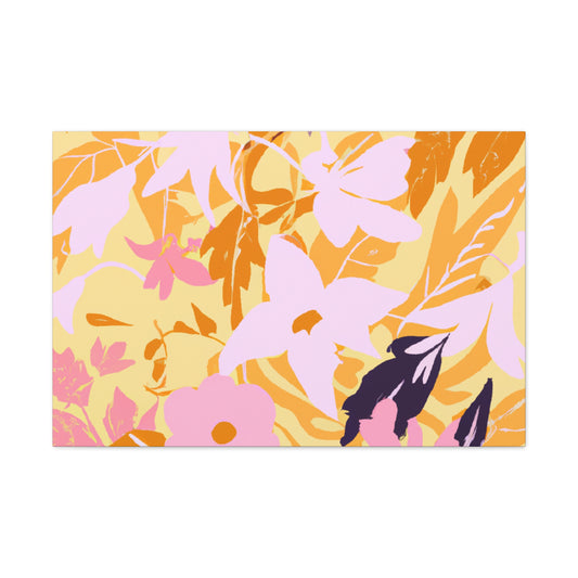 Vibrance - Floral - Canvas