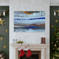 Below The Ice - Abstract Canvas