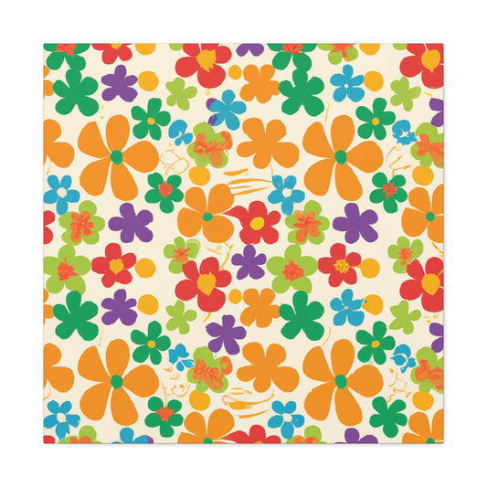 Splendid Petals - Floral Canvas