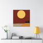 Peeking Ears - Midcentury Canvas