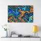 Fire and Water - Canvas - Abstract