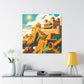 The Land of Spices - Destination India - Canvas
