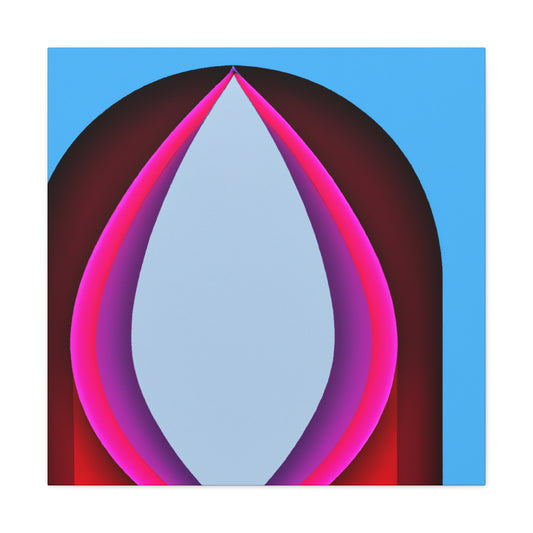 "Geometric Limitless" - Art Deco Canvas