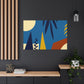 Blue Sky - Midcentury Canvas