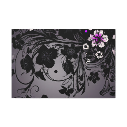 Blissful Heart – Floral - Canvas