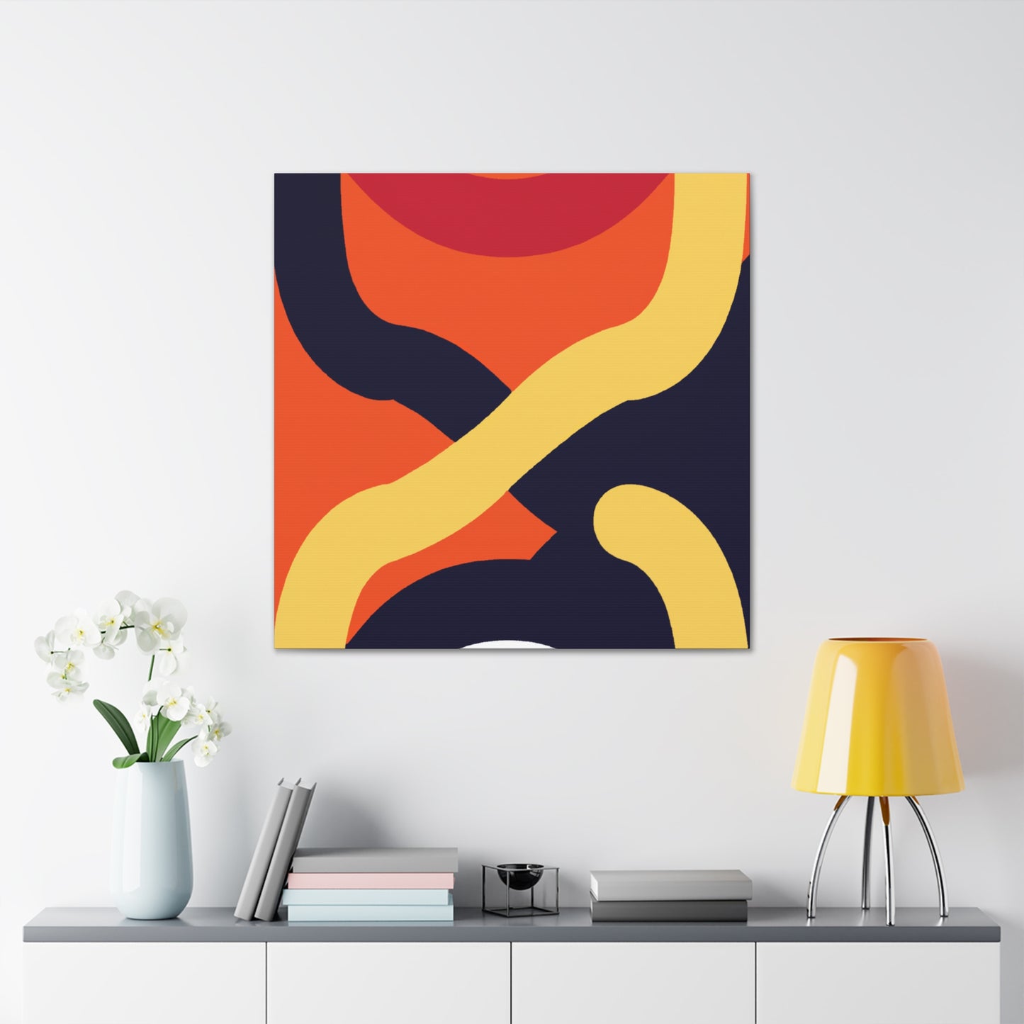 Timeless Twist - Midcentury - Canvas