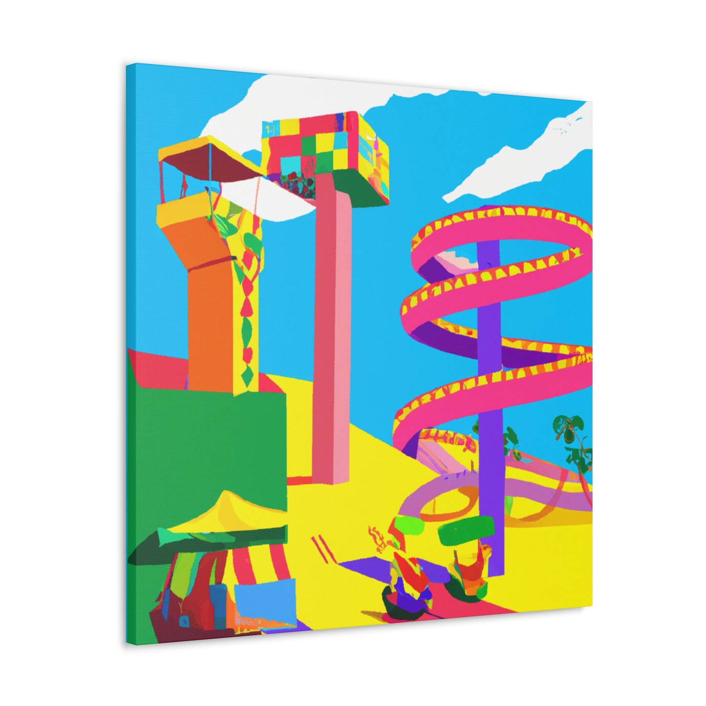 Wonderlandia - Amusement - Canvas