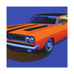 Vintage Vixen - Automobile - Canvas