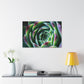"Flowering Patio" - Canvas - Succulent