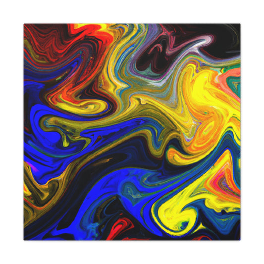 Ocean Dew - Abstract - Canvas