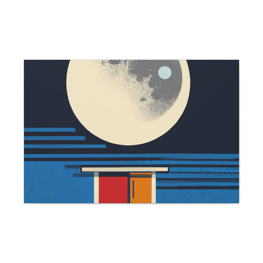 Majestic Vibe- Midcentury - Canvas
