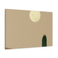 "Scalloped Elegance - Vintage Contemporary" - Desert Canvas