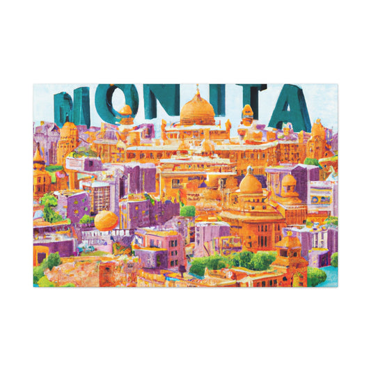 Mahatma Gandhi - Destination India - Canvas
