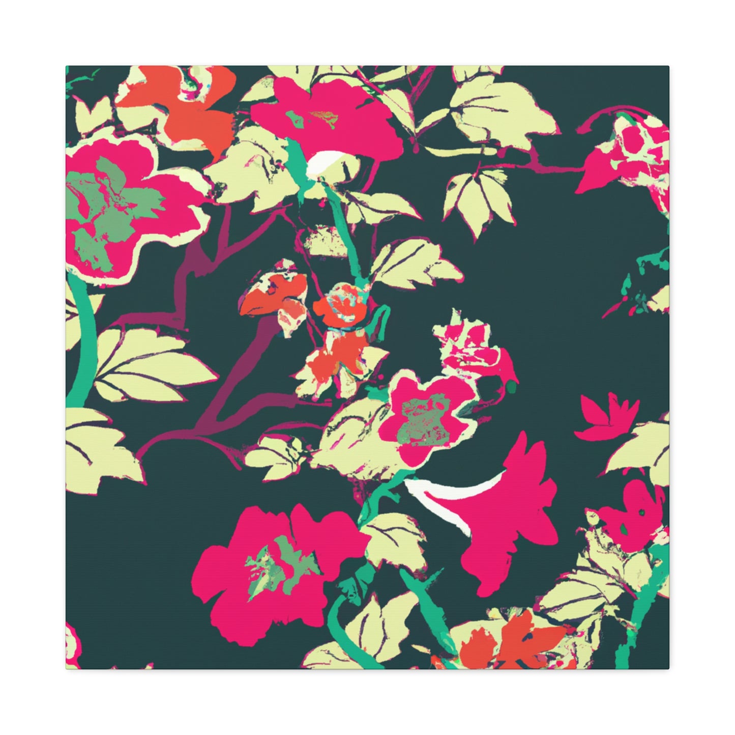 Bloominga - Floral - Canvas
