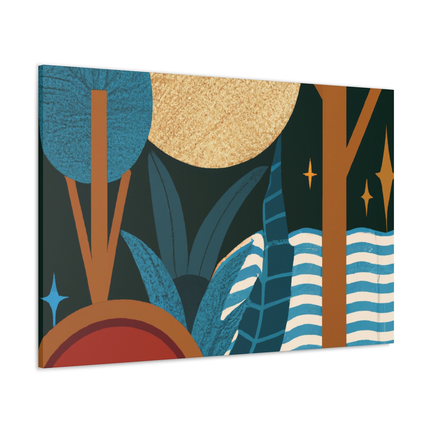 Roadmap to Progress - Midcentury - Canvas