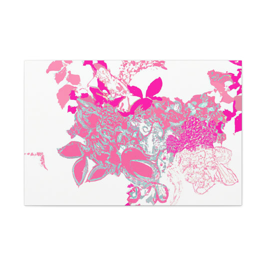 Blitheful- Floral - Canvas