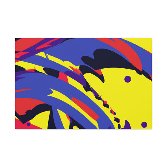 Lime Eden - Abstract - Canvas