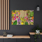 "Butterfly Blooms" - Canvas - Floral