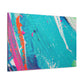 Aqua Lung- Abstract Canvas