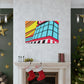'Twist & Record Studio' - Canvas - Pop Art