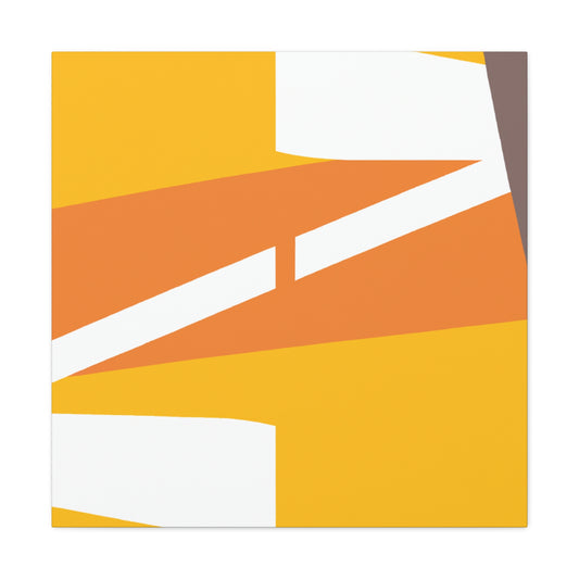 Geometric Flourish - Midcentury - Canvas