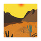 Sandsculpture Landscape - Canvas