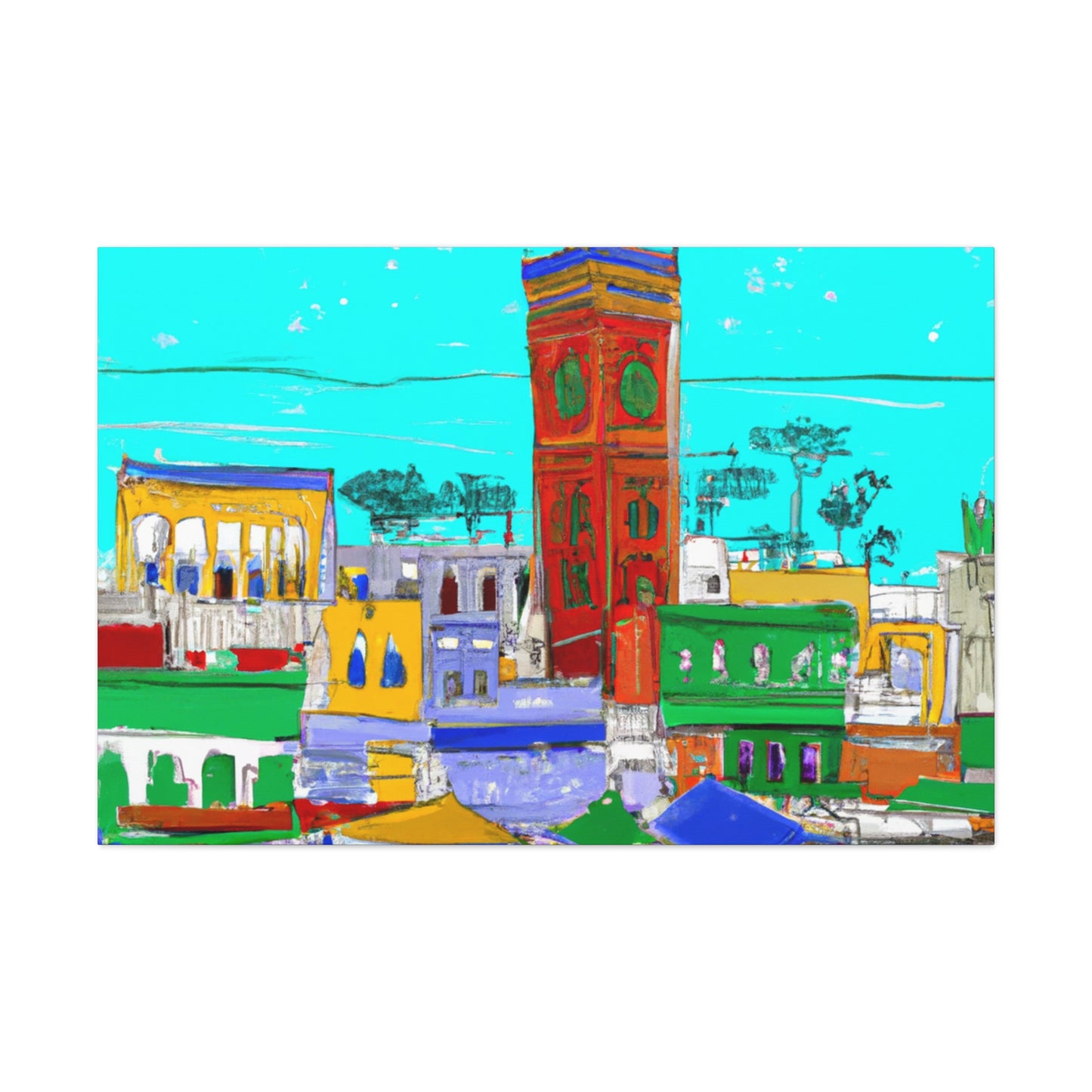 A'Sanienja Taviour - Morraco - Canvas