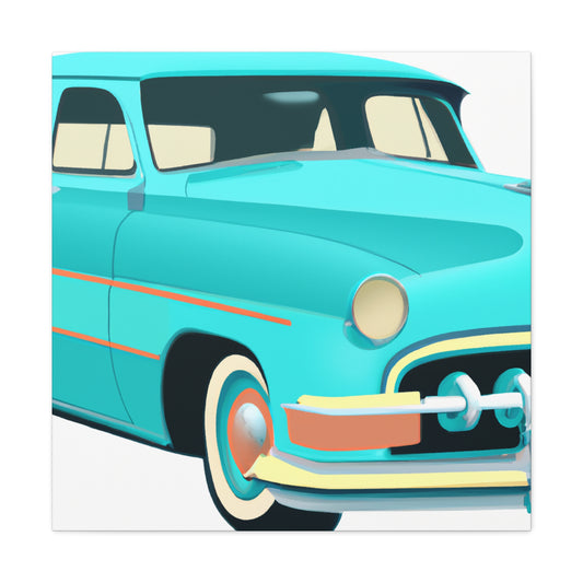 Ford Model-T Automobile - Canvas