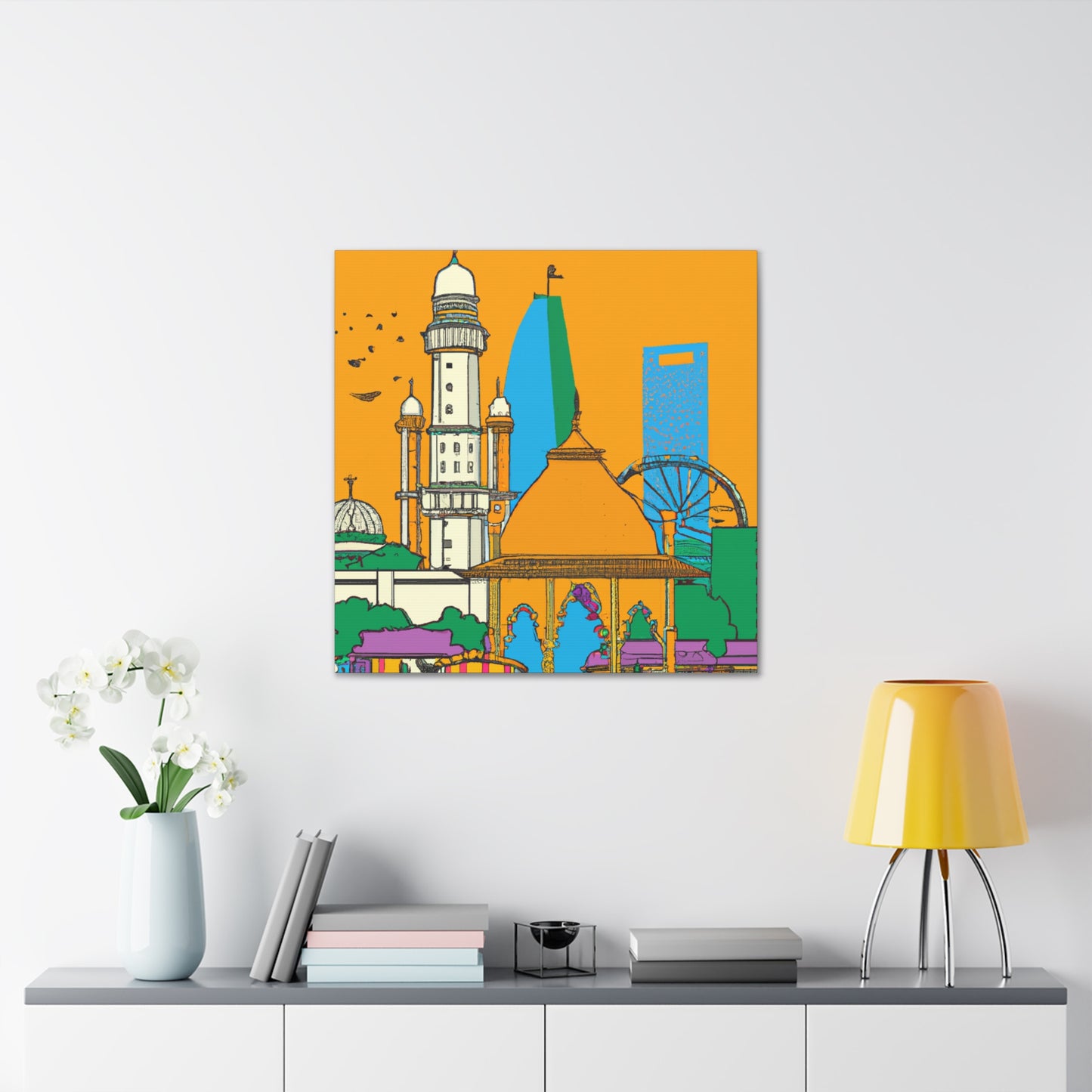 Ambereen - Destination India - Canvas