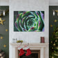 "Flowering Patio" - Canvas - Succulent