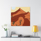 The Eliza - Vintage Contemporary - Desert = Canvas