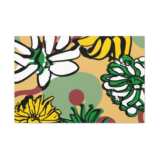 Primrose - Floral - Canvas