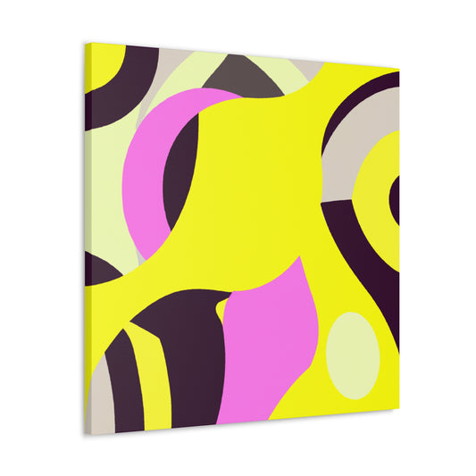 Lunar Liquid - Abstract - Canvas