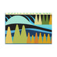 Forrest Play - Midcentury Canvas