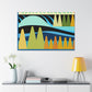 Forrest Play - Midcentury Canvas