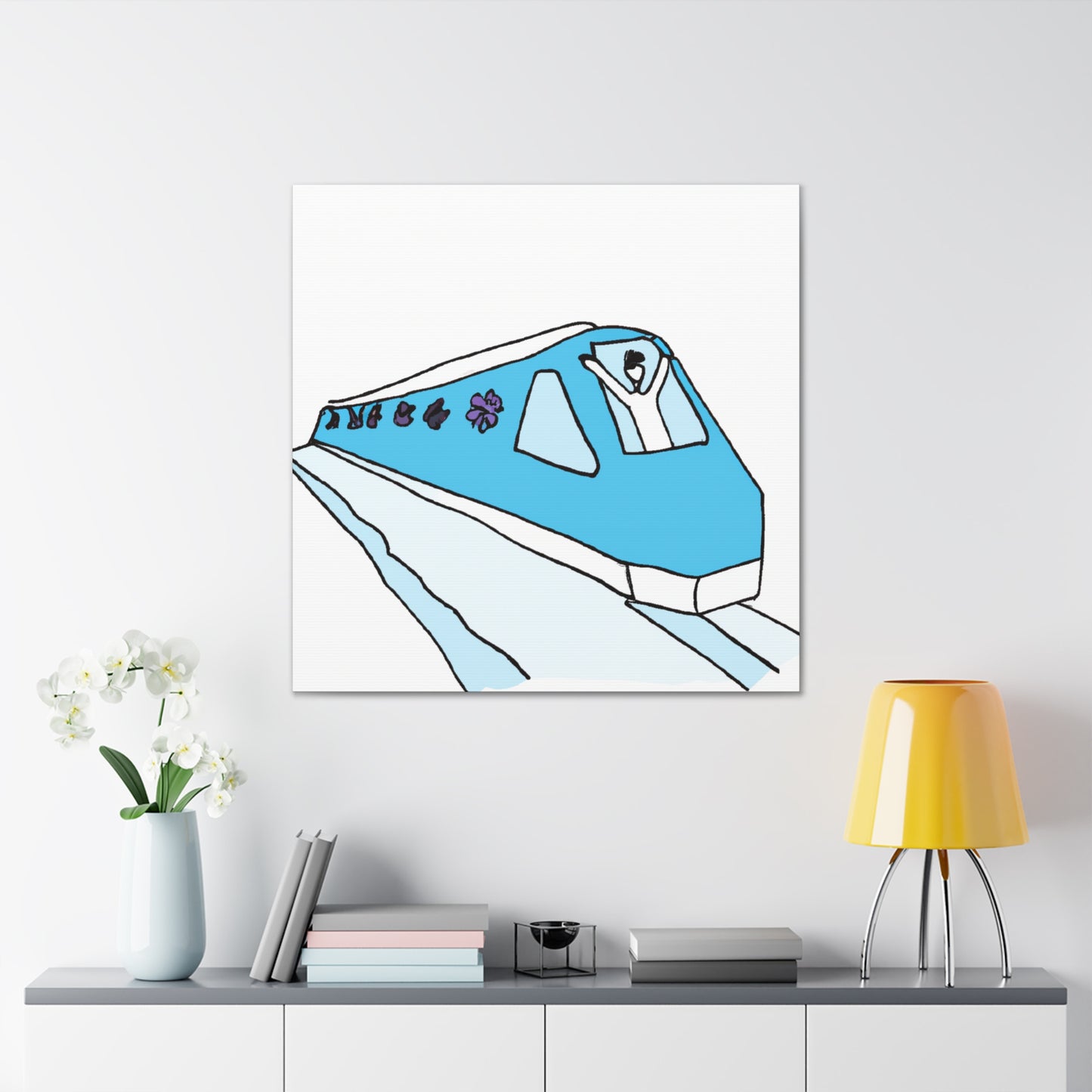 Mystic Breeze - Minimalism - Canvas