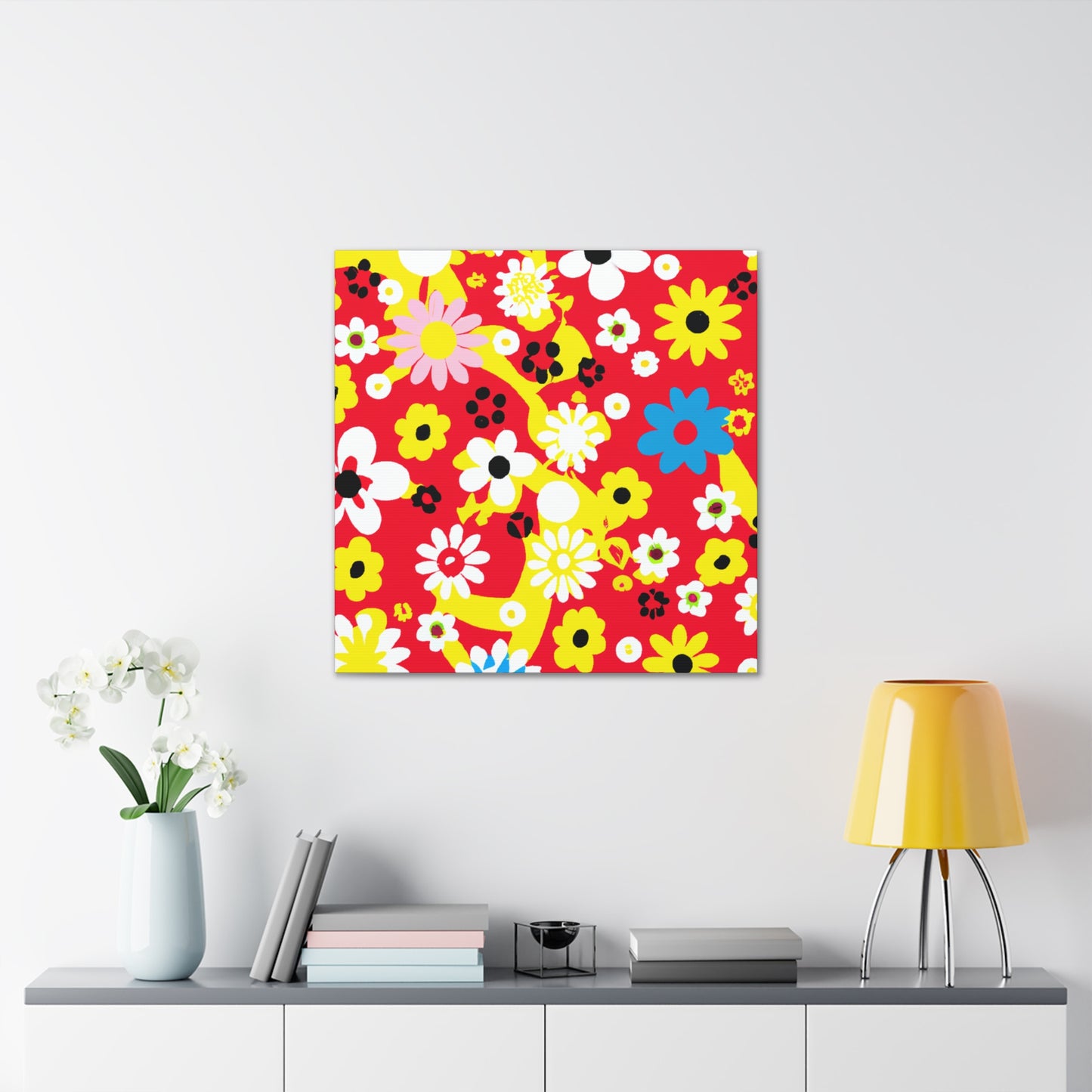 Rosebloom Floral - Floral Canvas